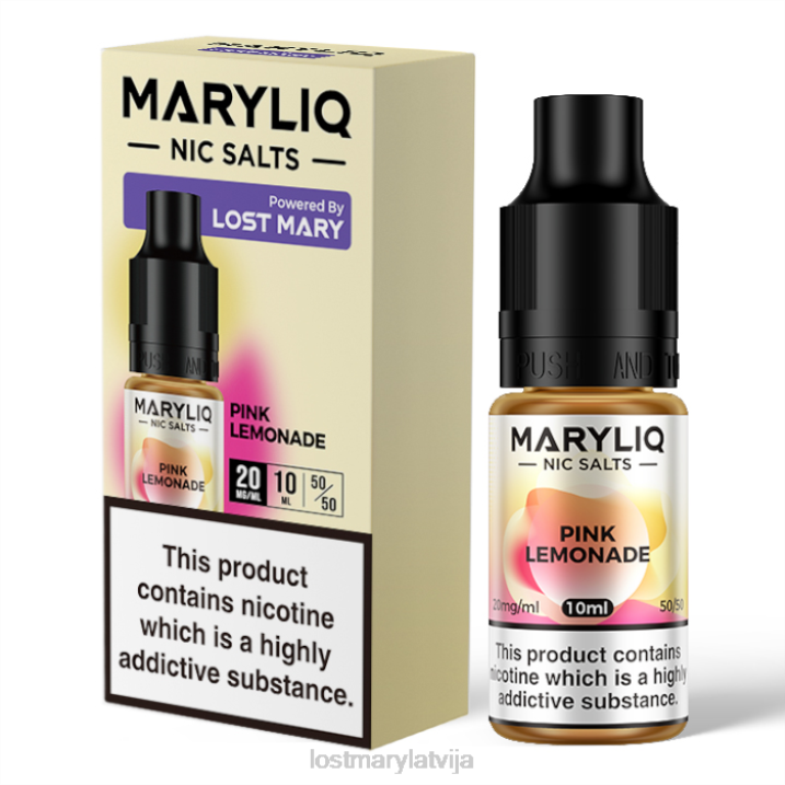 T0VH215 - Lost Mary Online - pazudušie maryliq nic sāļi - 10ml rozā