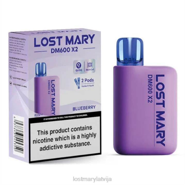 T0VH189 - Lost Mary Vape Flavors - pazaudēta Marija dm600 x2 vienreizējās lietošanas vape melleņu