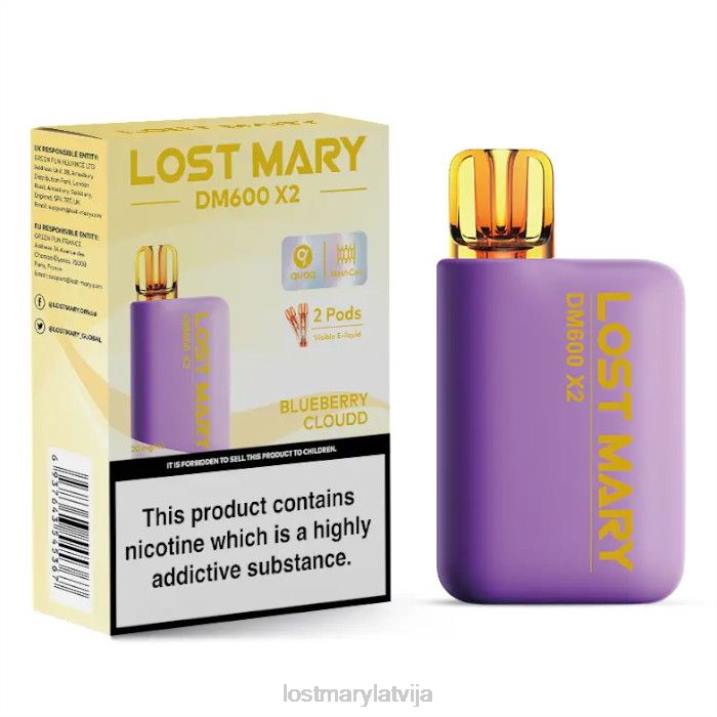 T0VH190 - Lost Mary Flavors - pazaudēta Marija dm600 x2 vienreizējās lietošanas vape melleņu mākonis