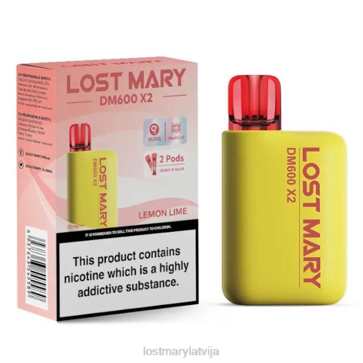 T0VH194 - Lost Mary Price - pazaudēta Marija dm600 x2 vienreizējās lietošanas vape citrona laima