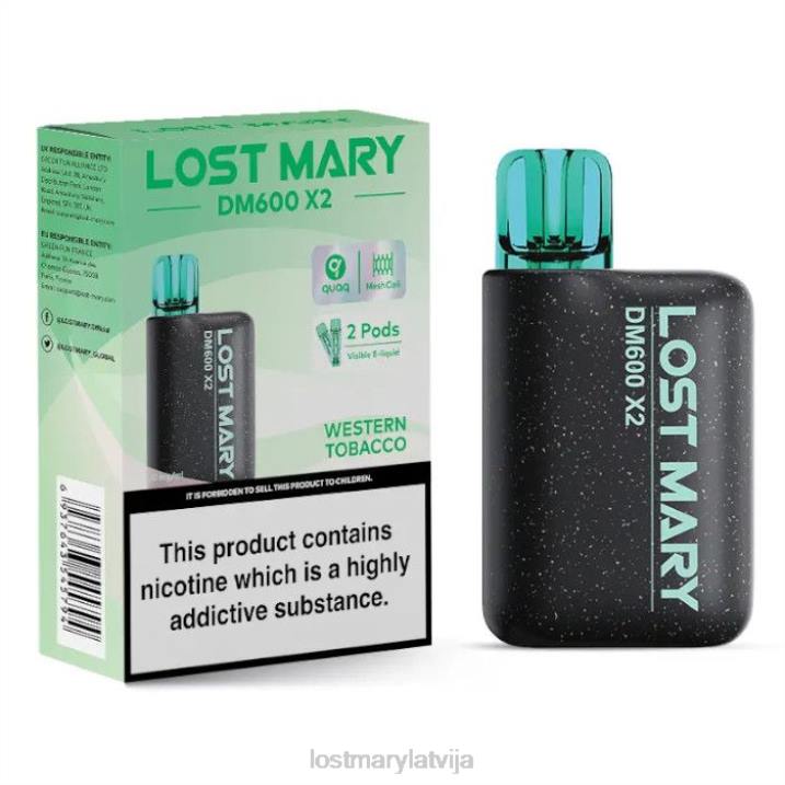 T0VH201 - Lost Mary Vape - pazaudēta Marija dm600 x2 vienreizējās lietošanas vape rietumu tabaka